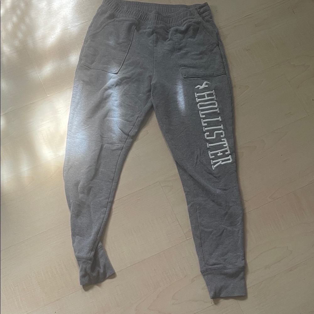 Hollister Womens Charcoal Joggers